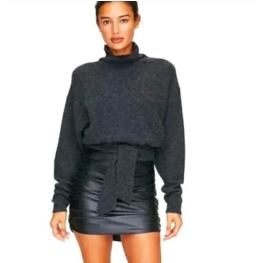 Wilfred Charcoal Turtleneck Sweater